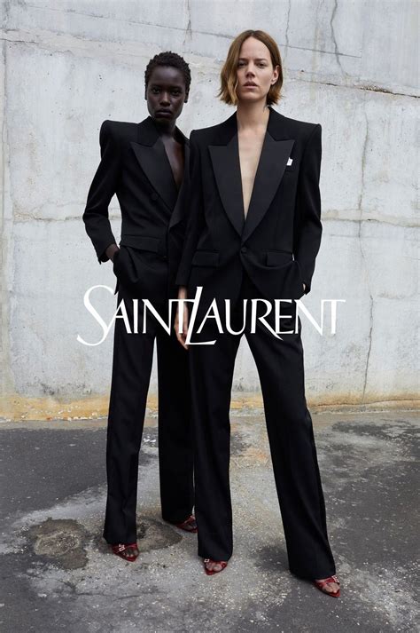 Saint Laurent Winter 2022 Campaign Photos 